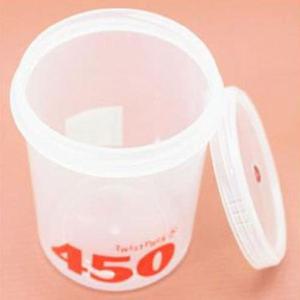 (SM)다용도 원형 밀폐용기 520ml 간식통 도시락