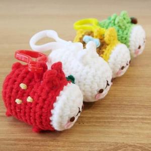 아트박스/캐릭터프렌즈 몰랑 라잉가방고리 손뜨개인형