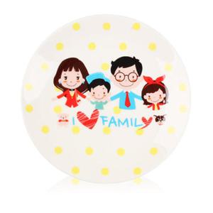 아트박스/디아슬라 알럽패밀리 패밀리 접시