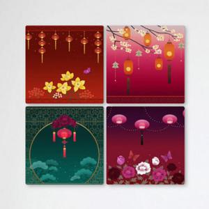 아트박스/꾸밈 tb357-멀티액자_분위기가있는홍등