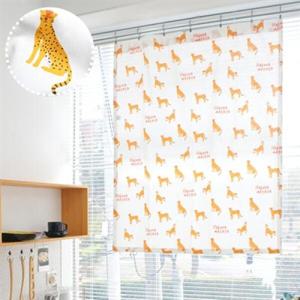 아트박스/모모제작소 몬스터 북유럽 코튼 가리개커튼 102x120