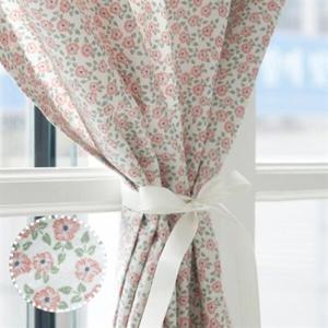 아트박스/모모제작소 프시케 핑크 북유럽 코튼 가리개커튼 80x10