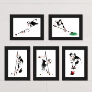 아트박스/꾸밈 it142-당구의신_액자세트