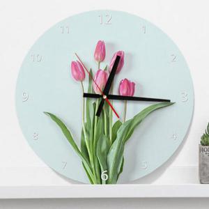 아트박스/꾸밈 ci545-드라이플라워(원형)_인테리어벽시계