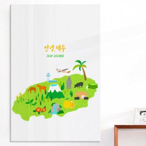 아트박스/꾸밈 tm323-아크릴액자_안녕제주