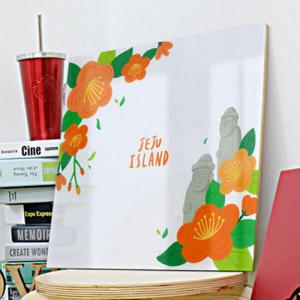 아트박스/꾸밈 tm325-아크릴액자_제주아일랜드(중형)