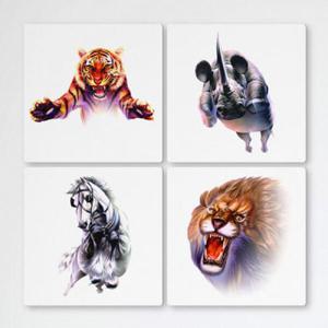 아트박스/꾸밈 cf150-멀티액자_포스있는야생동물