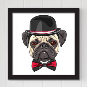 아트박스/꾸밈 cv510-멋쟁이강아지_인테리어액자