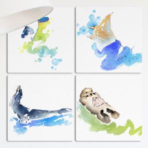 아트박스/꾸밈 if446-멀티액자_바다친구들