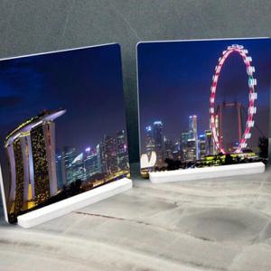 아트박스/꾸밈 ce431-스탠드액자2P_마리나베이야경