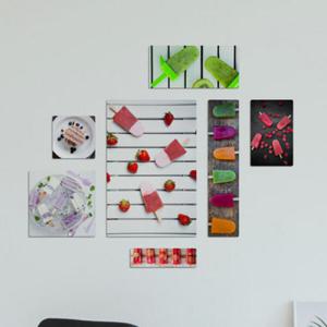 아트박스/꾸밈 cf058-멀티액자_새콤달콤과일막대아이스크림