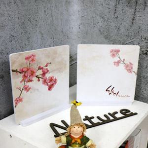 아트박스/꾸밈 ic846-스탠드액자2P_향기나는꽃(매화)