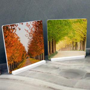 아트박스/꾸밈 pk243-스탠드액자2P_가을가로수길