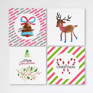 아트박스/꾸밈 tb497-멀티액자_루돌프와크리스마스