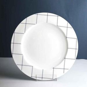 아트박스/로코리빙 본차이나 어반스티치 접시 27cm