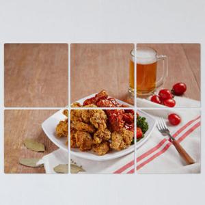 아트박스/꾸밈 if775-멀티액자_반반치킨