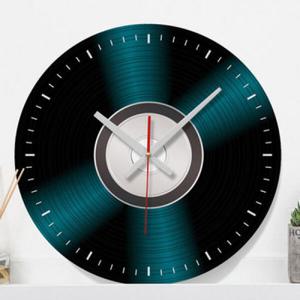 아트박스/꾸밈 ce717-엘피판일러스트_인테리어벽시계