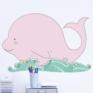 아트박스/꾸밈 cj115-내친구고래_칠판스티커_칠판스티커