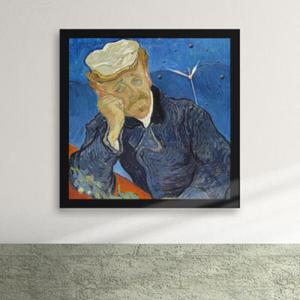 아트박스/꾸밈 pz031-명화09_고흐_초상화_디자인액자시계