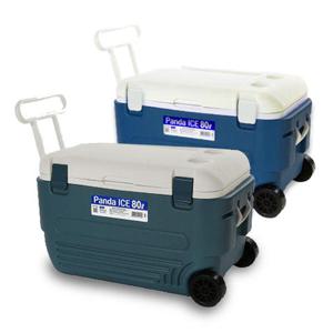 아트박스/하오 레저 캠핑 아이스박스 바퀴형 80리터(DO-808)보온