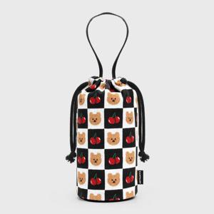 아트박스/어프어프 CHECKER BOARD CHERRY COVY(텀블러파우치)