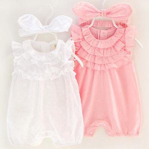 아트박스/엠케이 밴드랑 슈트 아기 썸머롬퍼세트(50-80) 311034