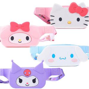 아트박스/키즈키즈 산리오 페이스 실리콘 힙색 - 소C03598