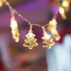 아트박스/스투피드 LED 크리스마스 아크릴캡 건전지전구 가랜드