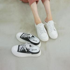 아트박스/베리콕 레터링 태그 통굽 블로퍼 뮬운동화