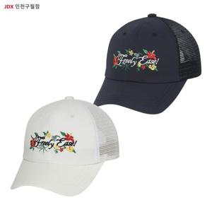 JDX  [제이디엑스] 골프 여성 플라워 자수포인트모자