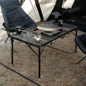 아트박스/카즈미 카즈미 유니온 아이언메쉬 3폴딩 BBQ 테이블 캠