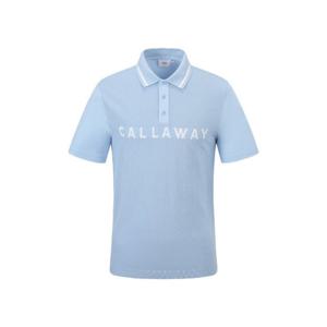 M 캘러웨이골프반팔티 CQK CMTY24M501_LB 남성 여름 니트 하이브리드 조직감 티셔츠