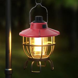 아트박스/위드마켓 LED 해피무드 캠핑랜턴 L2(레드)