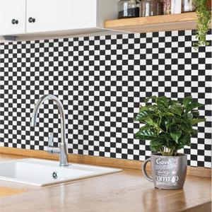 아트박스/금강 인테리어 시트지 MDT-08 타일 미니체스 (50cmX2.5