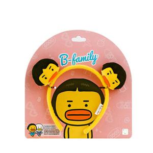 아트박스/키즈키즈 B급패밀리 머리띠 트윈덕(노랑오리)C94356