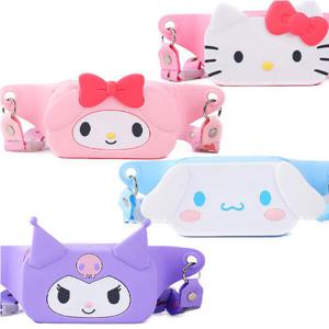 아트박스/키즈키즈 산리오 페이스 실리콘 힙색 대 - C00245