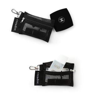 아트박스/크리아도르 mesh cards zipper pouch 메쉬 지퍼 파우치