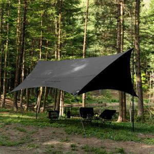 아트박스/카즈미 카즈미 와일드 필드 헥사 타프 블랙 그늘막 천