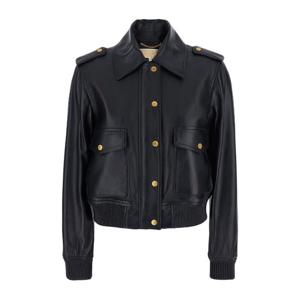 마이클코어스 레더 블루종 재킷 MT520IQFAF 001