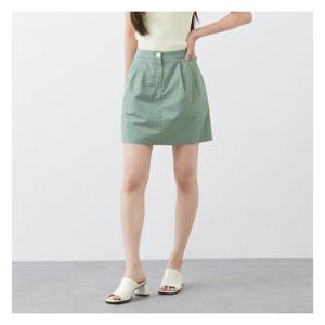 [미쏘]턱디테일 미니스커트 (MIWWHC504G-T)