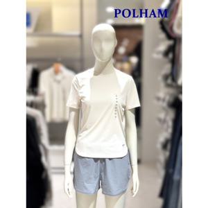 [폴햄] 여성 무브 립 슬림 반팔 티셔츠 PHF5TS2130 -US