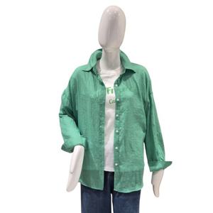 [파파야]시스루 카라 블라우스(PNPRBL008B)