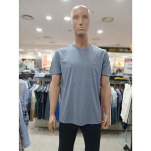 크로커다일 세이브존05 나일론 기능성 라운드 스카이 블루색 반팔 티셔츠 ABTP2705 31