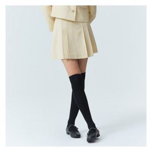 [미쏘]변형 플리츠 미니스커트 (MIWWHC428G-T)