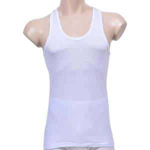 트라이 남성 데오도란트 클린 코튼 순면 백색 런닝