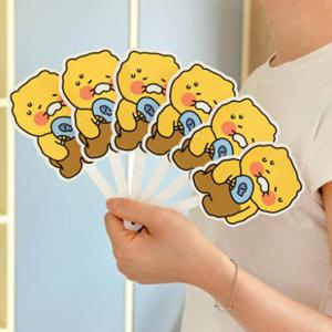 아트박스/키즈키즈 카카오프렌즈 춘식이 여름 접이식 부채C92262