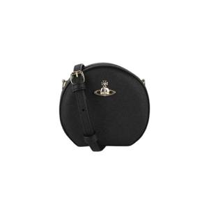 비비안 웨스트우드 사피아노 라운드 크로스바디백 블랙 5202006LU-S000B-N401