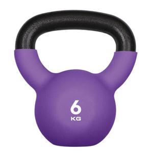 아트박스/스포빅스 스포빅스 네오프렌 케틀벨 6kg 퍼플 홈트 덤