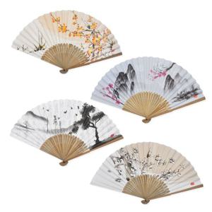 미소로 4000 대나무 접이부채 2381 부채 여름철 손부채 여름부채 접이부채 접이식부채 선물용부채 예쁜부채