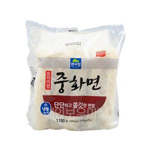 면사랑 프리미엄 중화면 1박스 (1150g x 8개입) 냉동